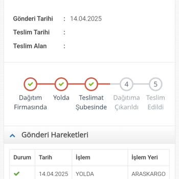Kargo Firmasının Yanlış Beyanı Mağduriyet Yarattı