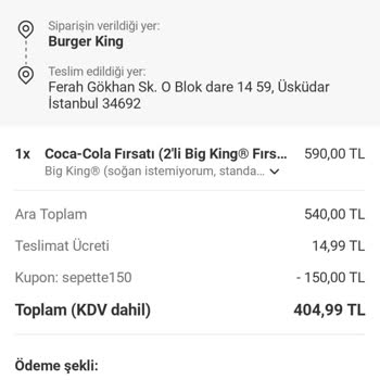 Yanlış Teslimat Ve Ücret İadesi Sorunu