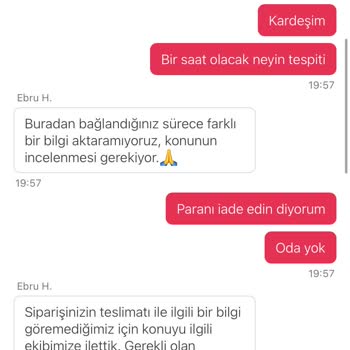 Teslim Edilmeyen Sipariş Ve İlgisiz Müşteri Hizmetleriyle Yaşanan Hayal Kırıklığı