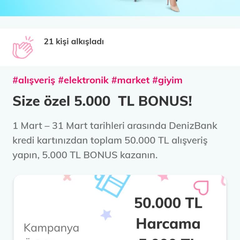 Denizbank'ın Kampanya Sözünü Tutmaması