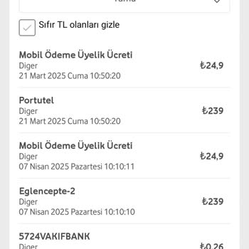 Vodafone'un Habersiz Para Çekimi Mağduriyeti