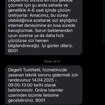 TurkNet Hizmet Kesintileri Ve İletişim Sorunları