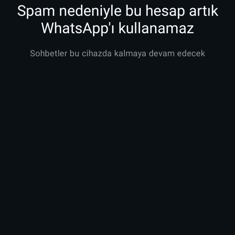 WhatsApp Erişim Engeli Sorunu