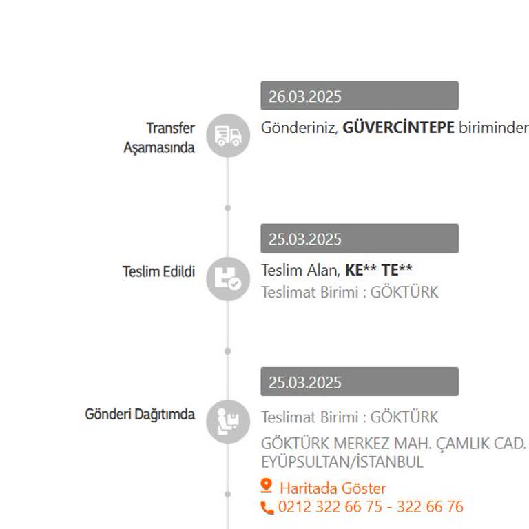 Bir Aydır Teslim Edilemeyen Kargo Ve İletişim Sorunları