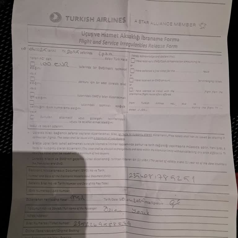 THY'de Bilet Ve İbraname Karmaşası