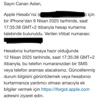 Şifre Sıfırlama Talebime 12 Gündür Yanıt Yok