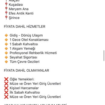 Alaçatı Turunda Beklenmedik Program Değişikliği