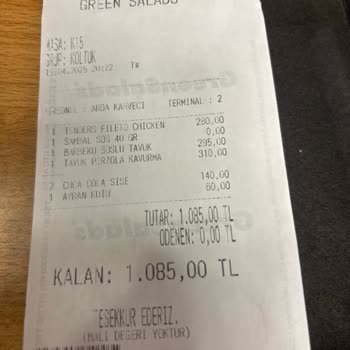 Pişmemiş Tavuk Ve Yetersiz Çözüm