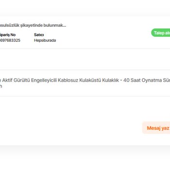 Garanti Kapsamında Gönderilen Ürünün Sorunları Çözülmedi Ve Hasarlı Geri Geldi