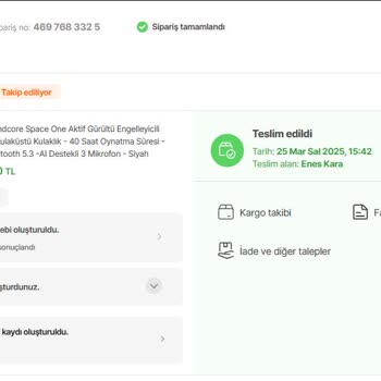 Garanti Kapsamında Gönderilen Ürünün Sorunları Çözülmedi Ve Hasarlı Geri Geldi