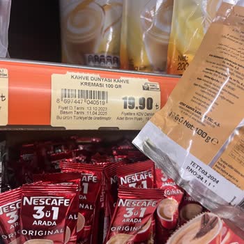 Tarihi Geçmiş Ürün Skandalı: Kahve Dünyası Süt Tozu