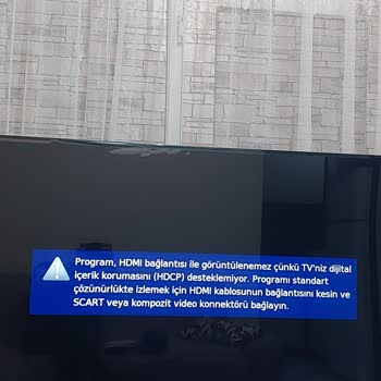HDMI Sorunu Ve Yanıltıcı Hizmet