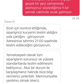 Yanlış Teslimat Bildirimi Ve Kötü Müşteri Deneyimi