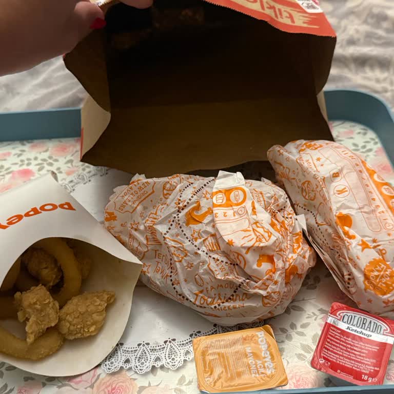 Popeyes Getir Yemekte Eksik Ürün Ve Soğuk Yemek Sorunu