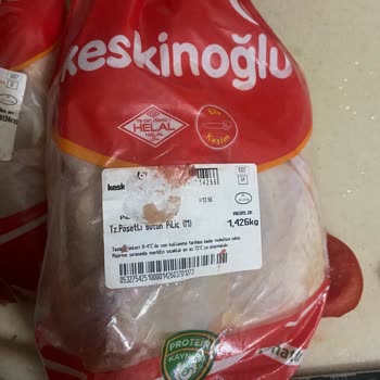 Migros Sanal Market'ten Aldığım Tavuklar Kokuyordu