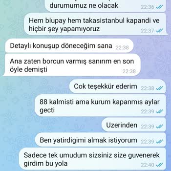 Yatırım Mağduriyeti Ve İletişim Sorunları