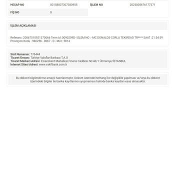 McFlurry Dondurmanın Yetersiz Servisi