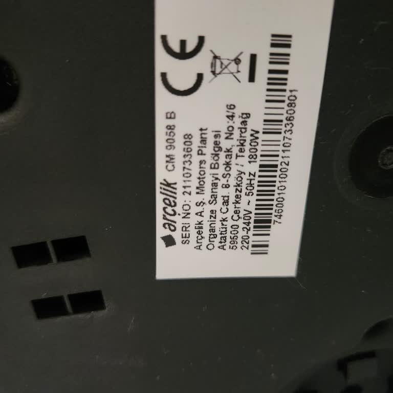 Arçelik Çamaşır Makinesi Su Sızdırma Sorunu