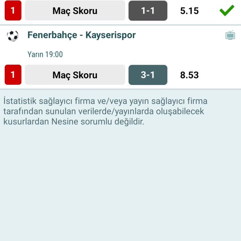 Kupon Kazanmasına Rağmen Kaybedenler Arasında Görünüyor