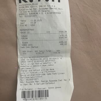 Hediye Ürün Değişiminde Yaşanan Sorun