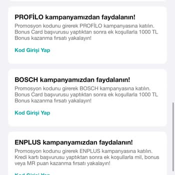 Garanti Bankası Kampanya Katılım Sorunu