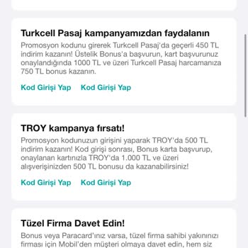 Garanti Bankası Kampanya Katılım Sorunu