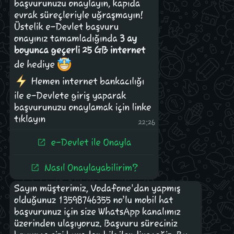Vodafone Numara Taşıma Sürecinde Güvenlik Endişesi