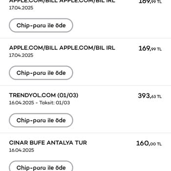İzinsiz Kredi Kartı Harcamaları
