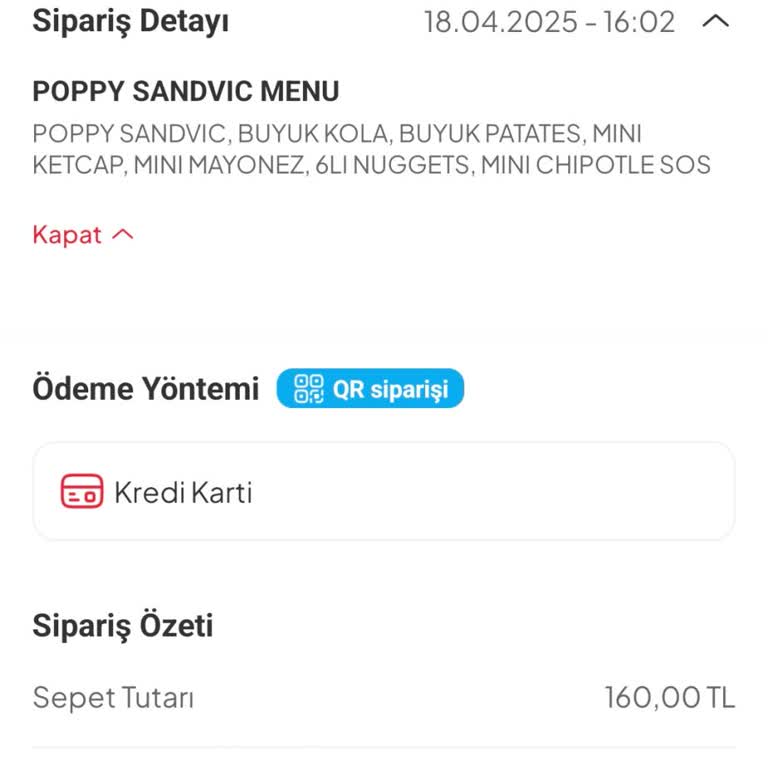 Ankamall Popeyes'te Çiğ Tavuk Şoku