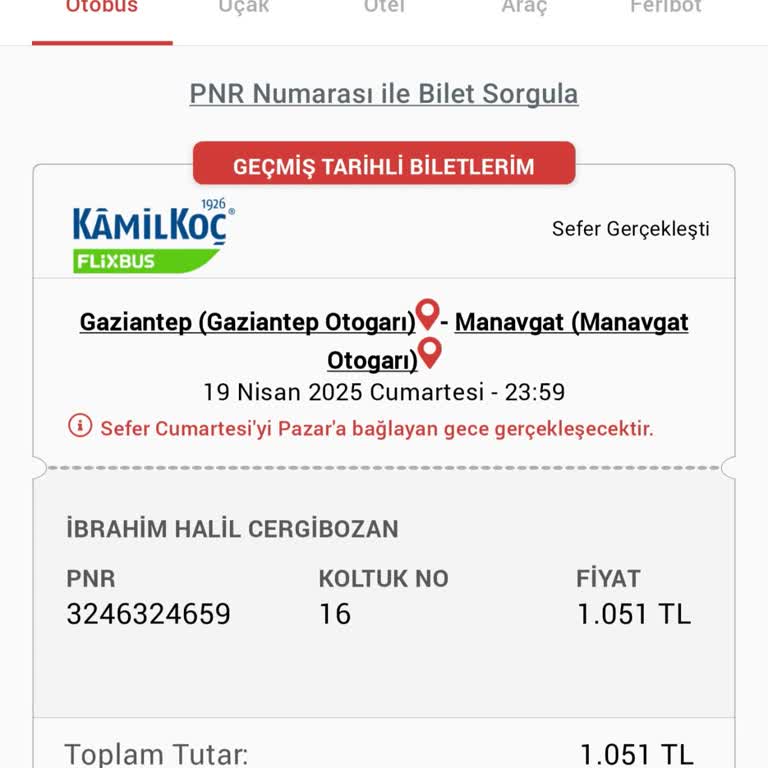 Bagaj Ücreti Konusunda Yaşanan Sorun