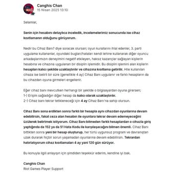 Haksız Banlanan Valorant Hesabım İçin Adalet İstiyorum