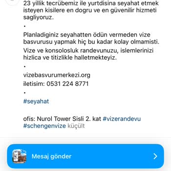 Vize Başvuru Merkezi İle Yaşadığım Sorunlar
