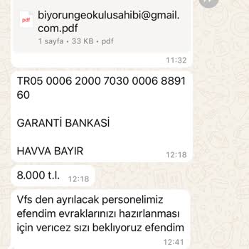 Vize Başvuru Merkezi İle Yaşadığım Sorunlar