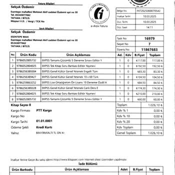 Yanlış Gönderilen Kitaplar Ve İletişim Sorunu