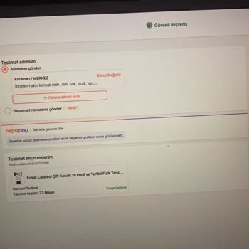 Hepsiburada'da Zorunlu Kart Kaydı Sorunu