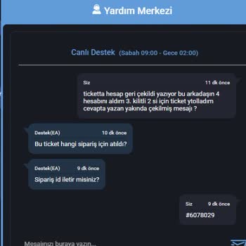 Hesap Alımında Yaşanan Sorunlar Ve İlgisizlik