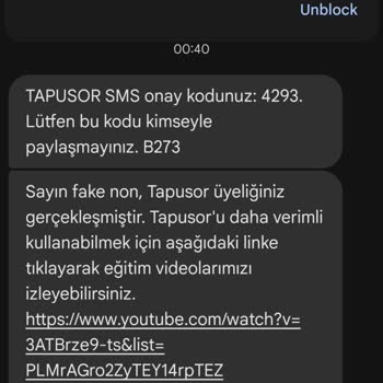 Gece Gelen SMS'lerle Uyku Kaçtı: TAPUSOR Üyelik Sorunu