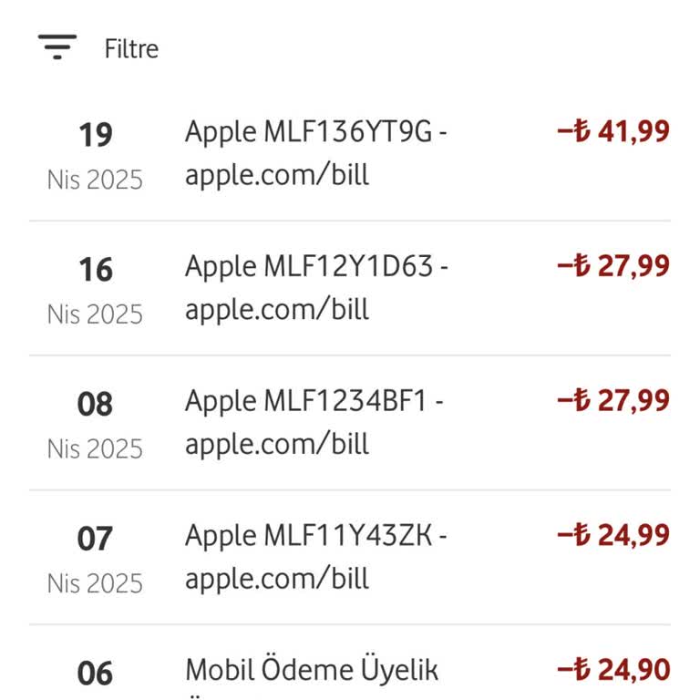 Yetkisiz Apple Ödemeleri Ve Yetersiz Müşteri Hizmetleri