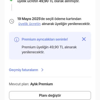 İzinsiz Premium Üyelik Ücreti