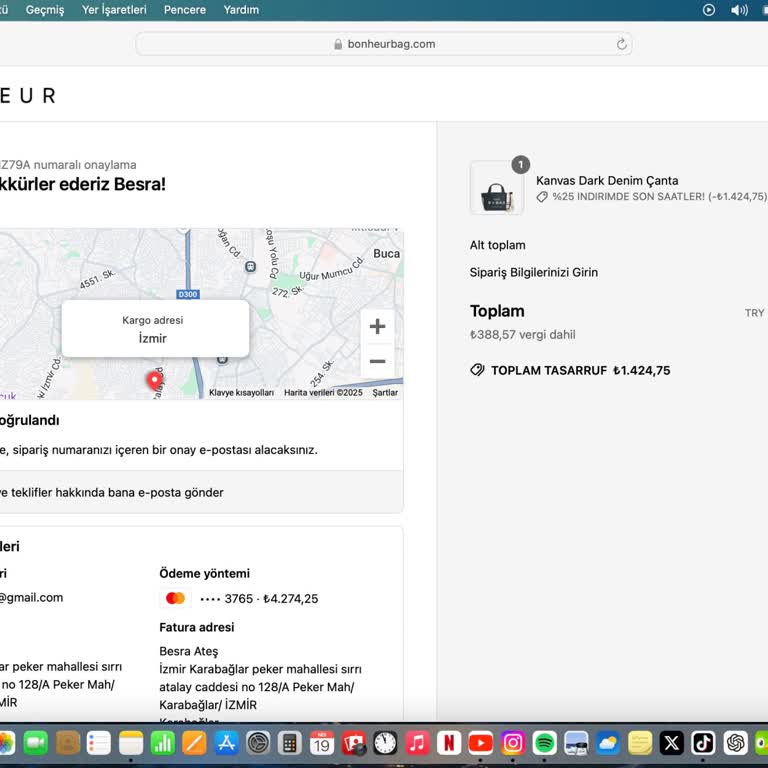 Yanlış Renk Seçimi Ve İptal Talebi