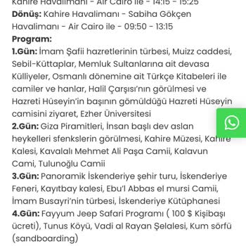 Salambooking İle Mısır Turu Hayal Kırıklığı