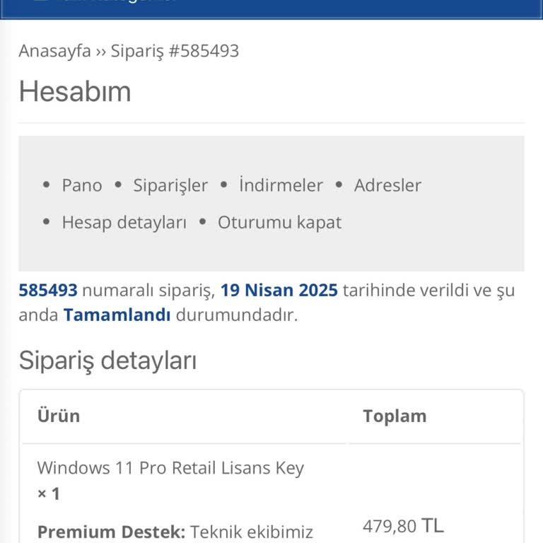 Geçersiz Windows 11 Pro Ürün Anahtarı Sorunu