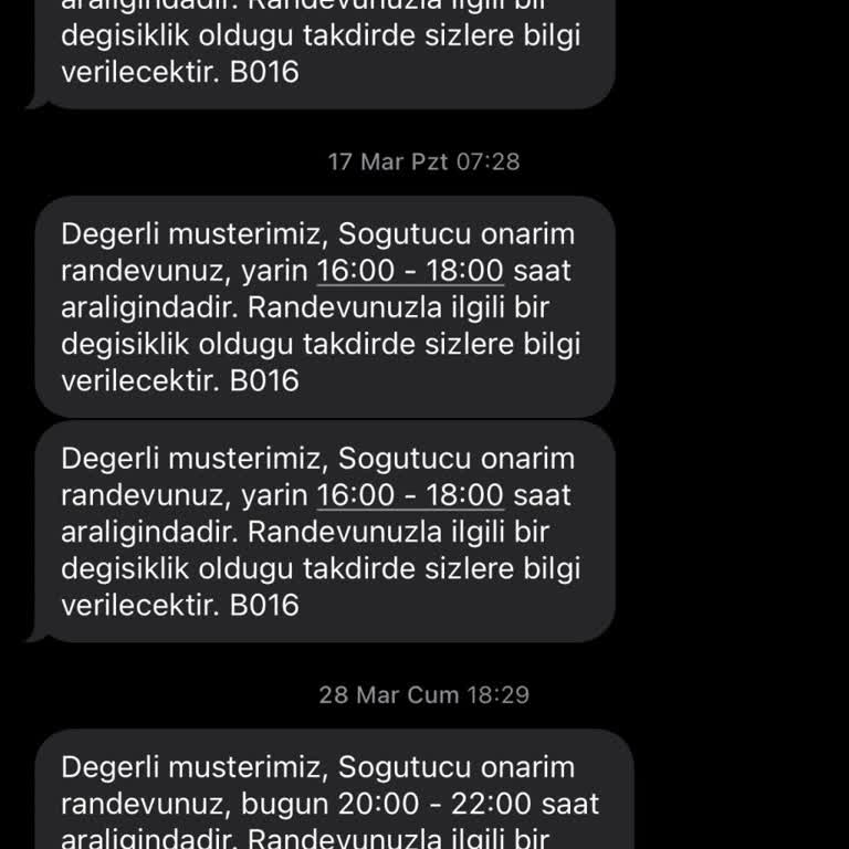 Bosch Buzdolabında Sürekli Arıza Ve Yetersiz Servis