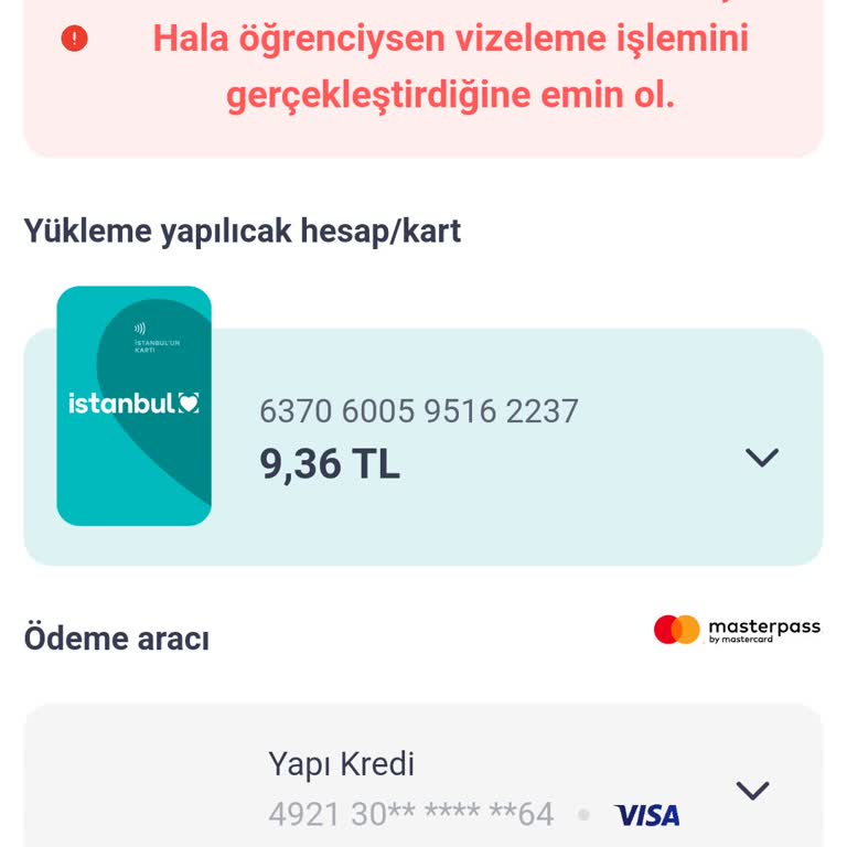 Öğrenci Kartı Abonman Sorunu Ve Vizeleme Problemi