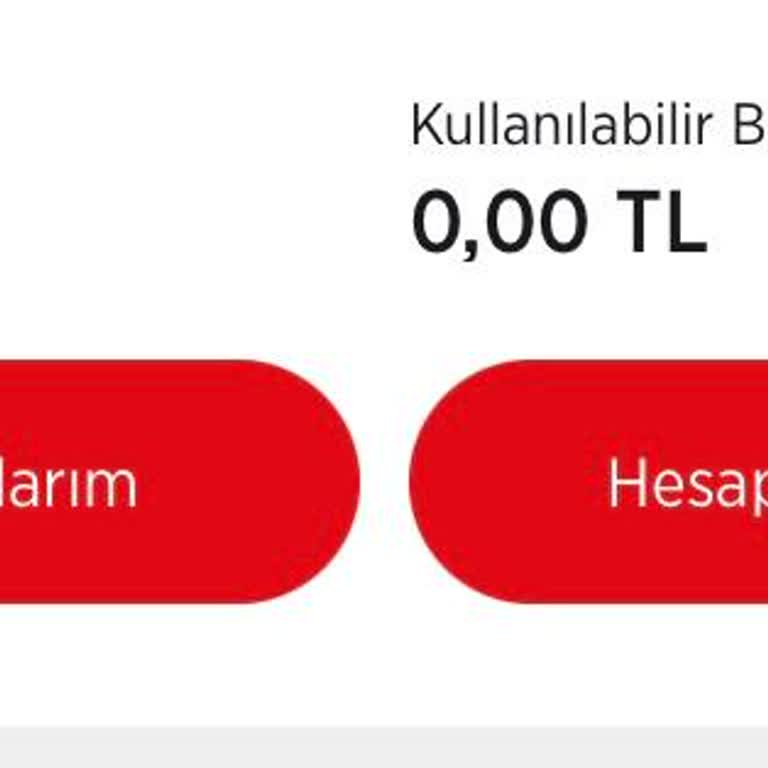 Kullanılamayan Bakiye Sorunu