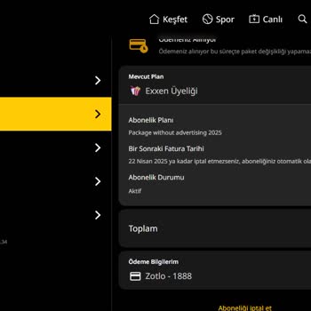 Exxen Üyelik İptalinde Karşılaşılan Sorun
