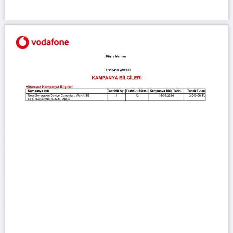 Yanlış Cihaz Ücreti Yansıtılması Ve İade Talebi