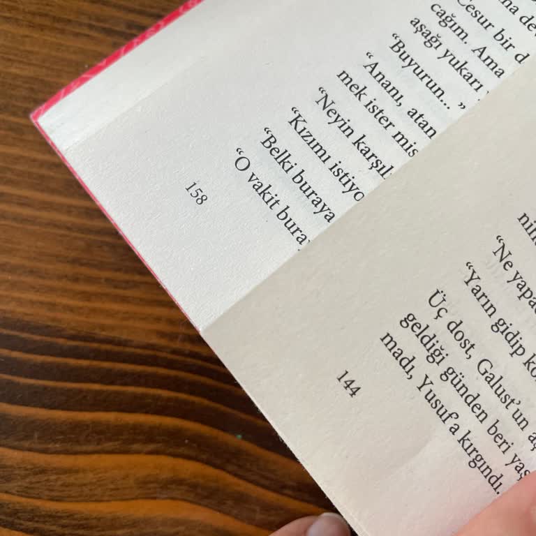 Kitap Sayfa Sırasındaki Hata: Okuma Deneyimi Zorlaşıyor