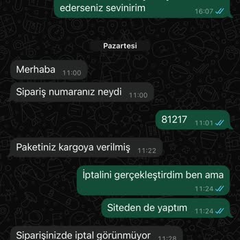 İade Talebine Rağmen Kargoya Verilen Ürün Sorunu