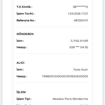 İade İşlemi Ve Hesap Kapatma Sorunu